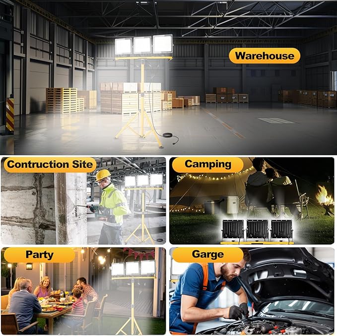 27000 Lumen LED Work Light - Image 6