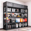 Metal Storage Shelves Unit, 5-Tier Adjustable Heavy Duty Garage Shelving by Unknown