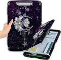 File Clipboard Storage with Pen Holder High Capacity Plastic Nursing Clipboards by DIGTIALL