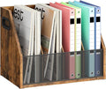 Wooden Desktop File Organizer by Choezon