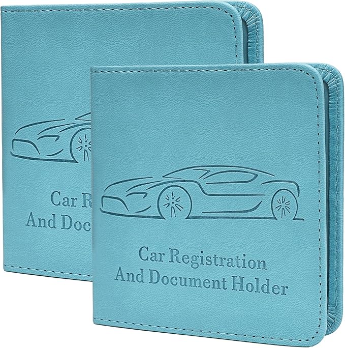 2-Pack Car Registration and Insurance Holder by Unknown