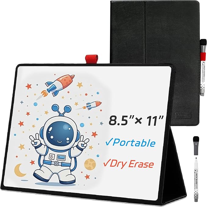 iNenya Portable White Board, 8.5 x 11 Inches, Small Dry Erase Board, Mini by iNenya