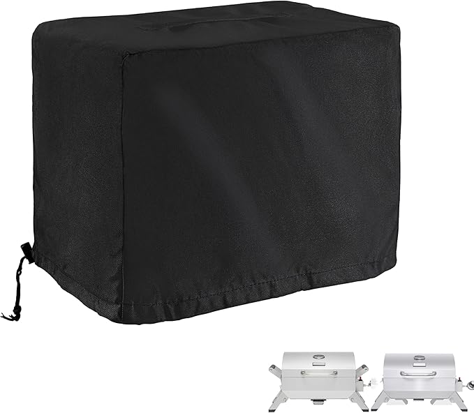 Grill Cover for Royal Gourmet GT1001 Portable Grill, Tabletop BBQ Cover for by Unknown