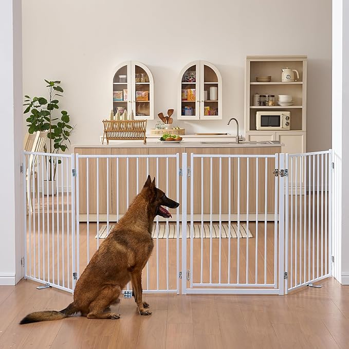 No Pawblems Free Standing Dog Gate by NoPawblems