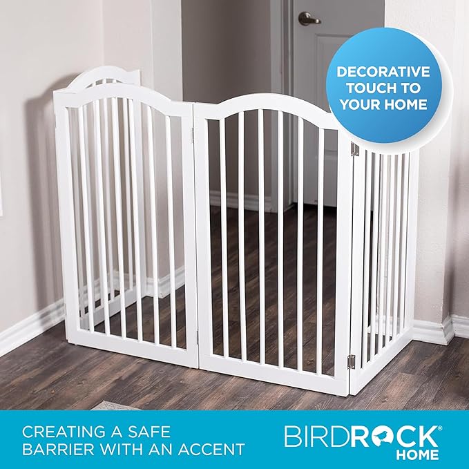 INTERNET'S BEST Arched Top Dog Gate | 4 Panel, and Porch | Portable, Extra Wide - Image 4