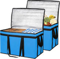 Bodaon Large 2-Pack Insulated Food Delivery Bag, XXXL Bags, Rideshare Delivery by Bodaon