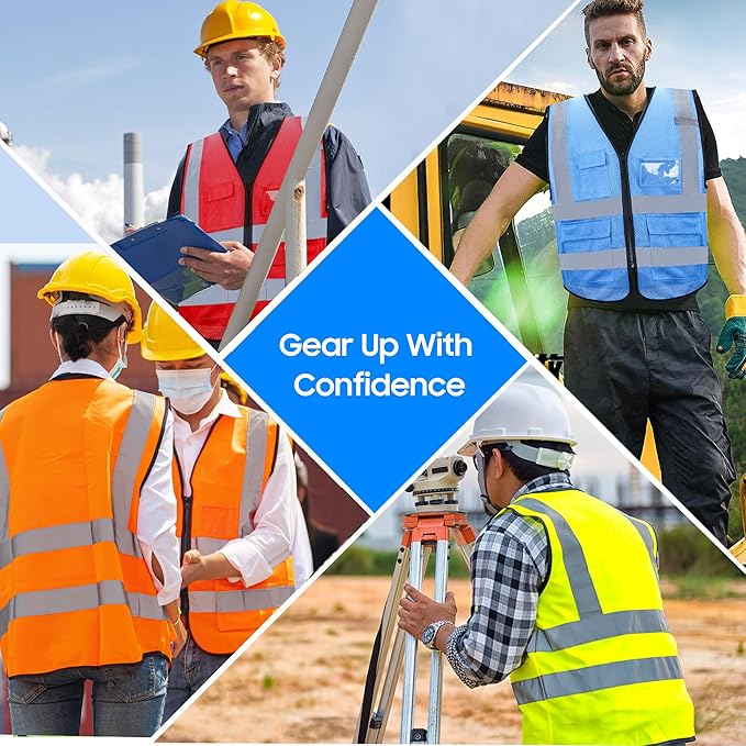 Reflective Safety Vest for Men Women - Image 5