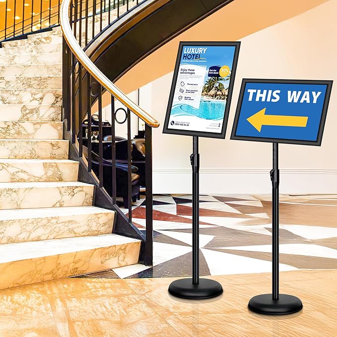 4 Pack Sign Holder Stands - Image 7