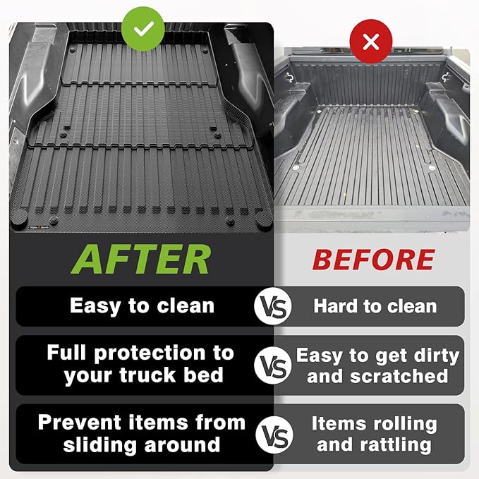 TripleAliners Truck Bed Mat Compatible - Image 6