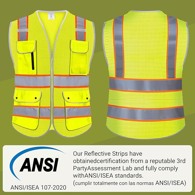 High Visibility Safety Vest - Image 5