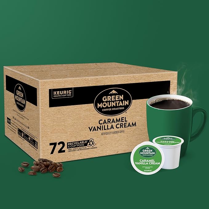 Green Mountain Coffee Roasters Caramel Vanilla Cream Keurig Single-Serve K-Cup - Image 6