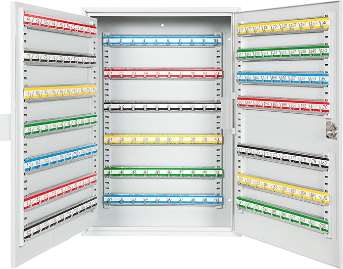 Durabox 200 Position Steel Key Cabinet by Durabox