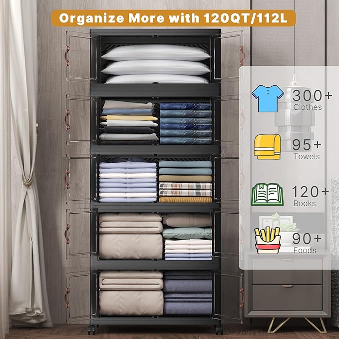 600Qt Stackable Storage Bins - Image 3