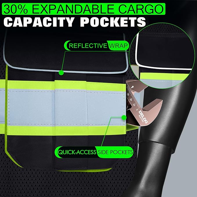 BeautyWill Safety Vest Class2 ANSI Certified Custom Logo High Visibility - Image 6