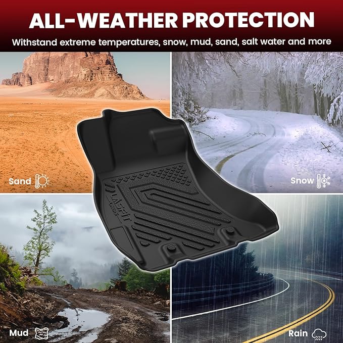 LASFIT Floor Mats for Subaru Crosstrek 2016-2017/XV Crosstrek 2013-2015/Impreza - Image 6