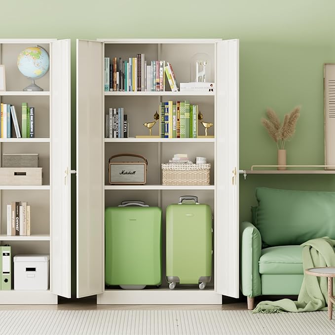 INTERGREAT Metal Storage Cabinet, Steel Storage Cabinet - Image 8