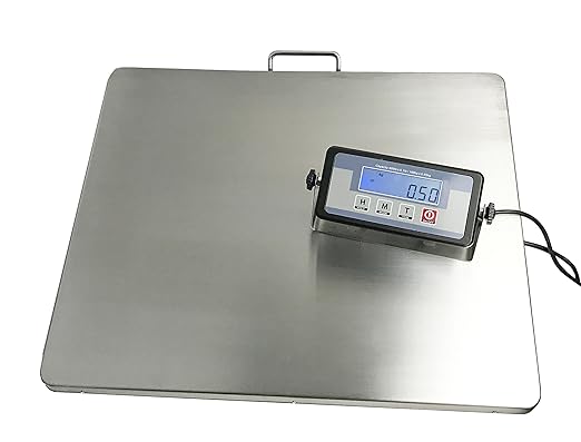 Angel USA Extra Large 22 inch by 18 inch Platform Stainless Steel 400lb Heavy by ANGEL+POS