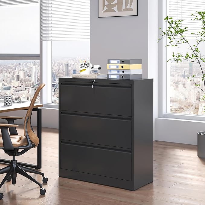 3 Drawer Lateral File Cabinet - Image 2