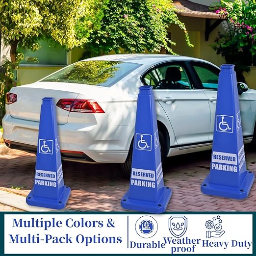 BESEA Reserved Parking Cone 3 Pack - Image 4