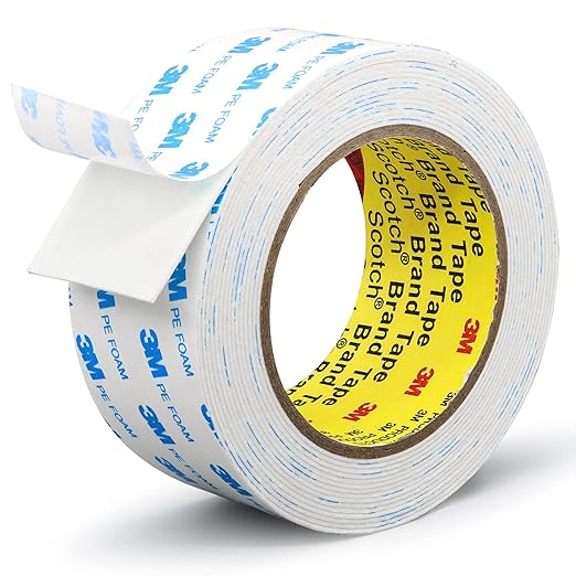 Double Sided Tape 16.5ft, Picture Hanging Strips Heavy Duty Mounting Tape by P7yaumy