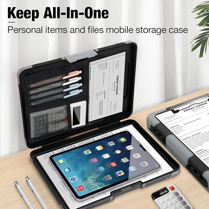Sooez Toughest Clipboard with Storage, Internal Pen Pouch Included, Letter/ A4 - Image 6
