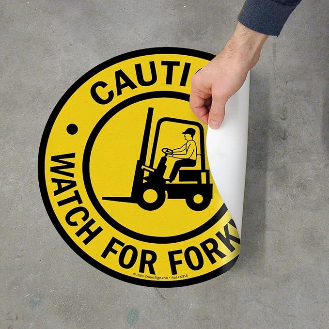SmartSign - SF-0098-FO-17 "Caution - Watch - Image 4