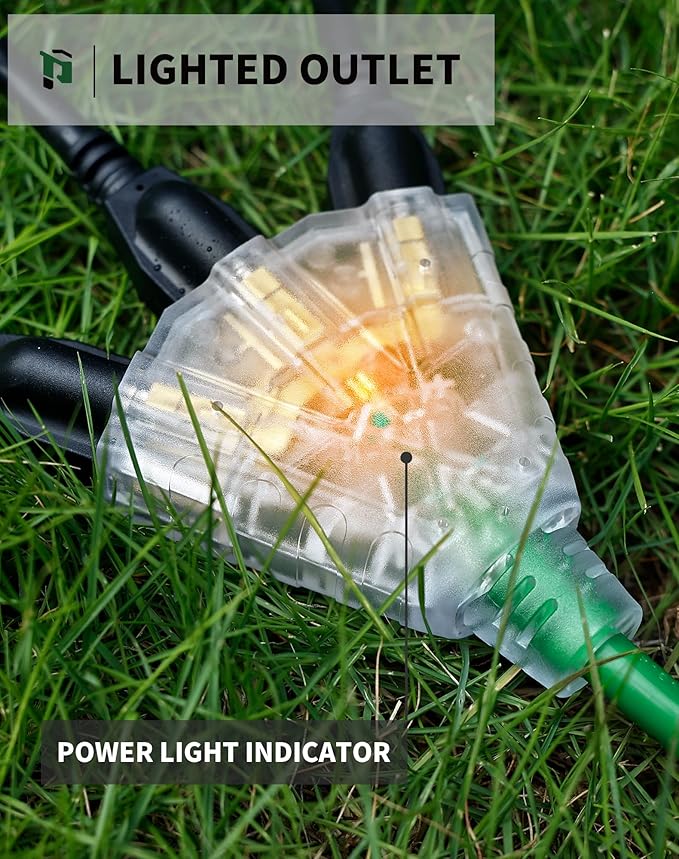 6Ft 12/3 Outdoor Extension Cord - Image 5