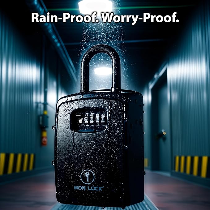 Iron Lock® Key Lock Box Portable - Image 3