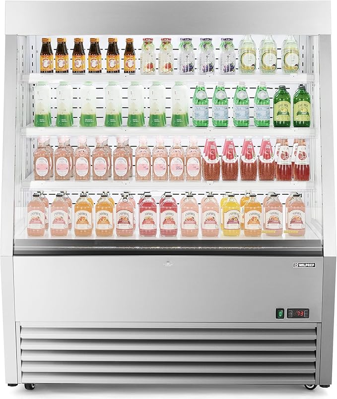Wilprep Commercial Display Refrigerator, Grab and Go Display Refrigerator by Wilprep