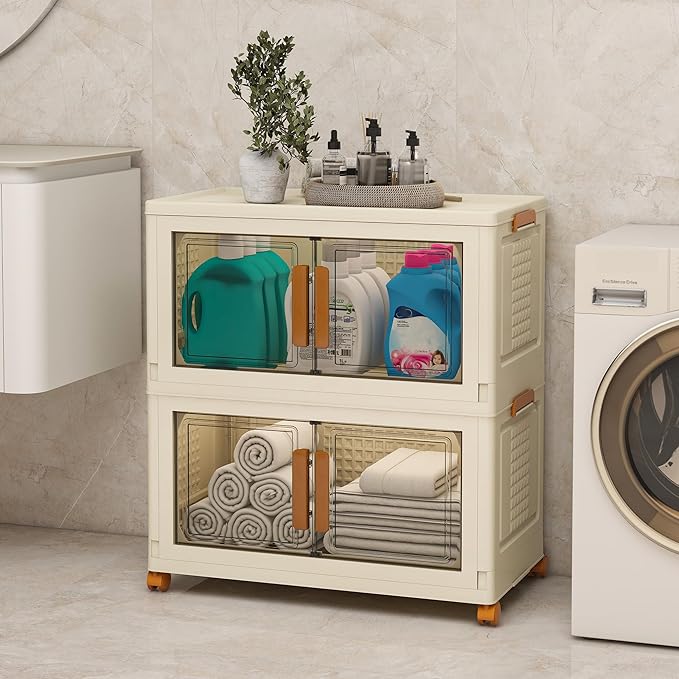 Plastic Stackable Storage Bins - Image 5
