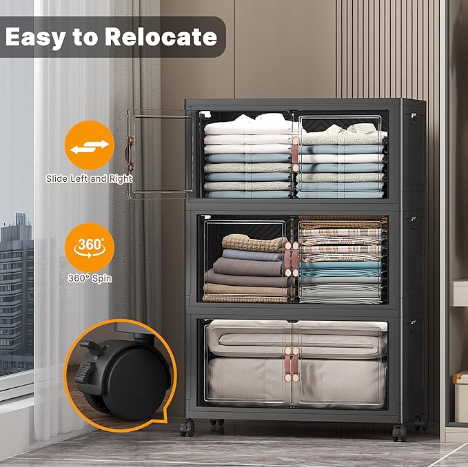 Extra Large Stackable Storage Bins - Image 7
