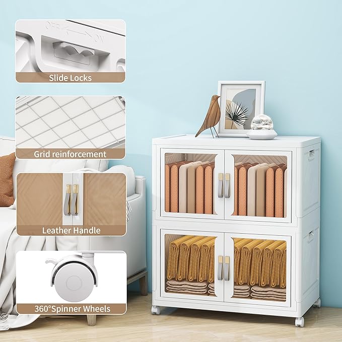 Large Stackable Storage Bins - Image 3