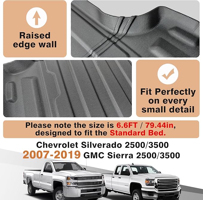 TripleAliners Truck Bed Mat Compatible - Image 4