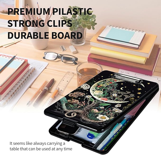 A4 Clipboards, Heavy Duty Waterproof Nursing Plastic Folder Clipboard - Image 6
