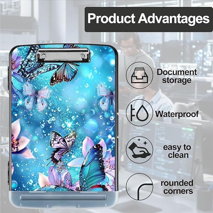 Pattern Design Clipboard with Storage - Image 3