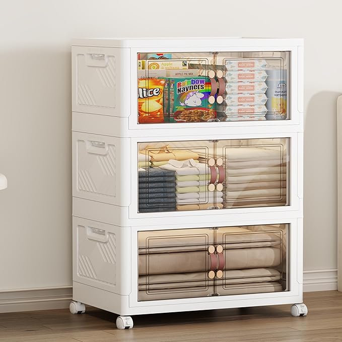 SAILUN 165QT Stackable Storage Bins by SAILUN