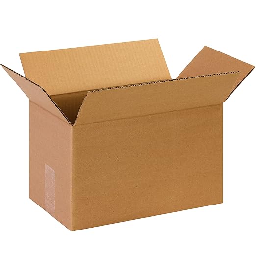 BOX USA Shipping Boxes 13"L x 8"W x 8"H 25-Pack Long Corrugated Boxes by BOXUSA