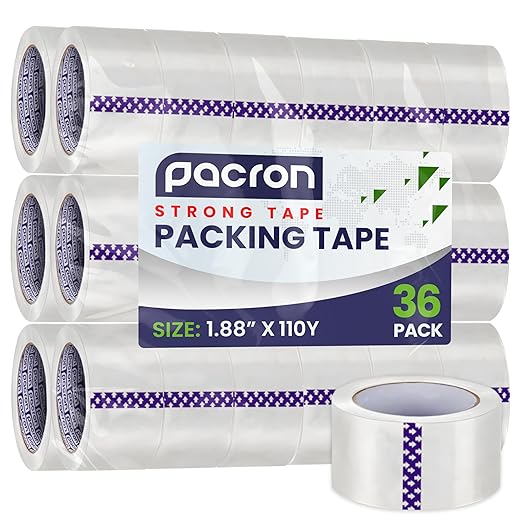 Clear Packing Tape by Pacron
