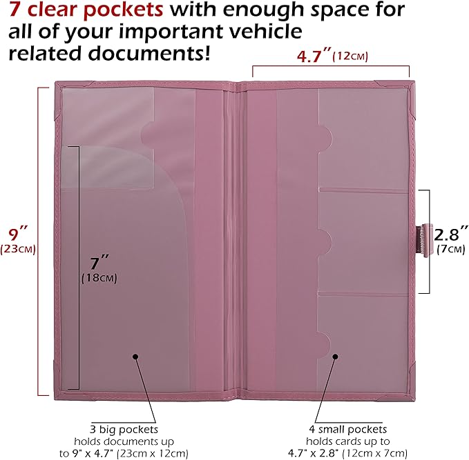 Auto Insurance and Registration Card Holder - Image 2