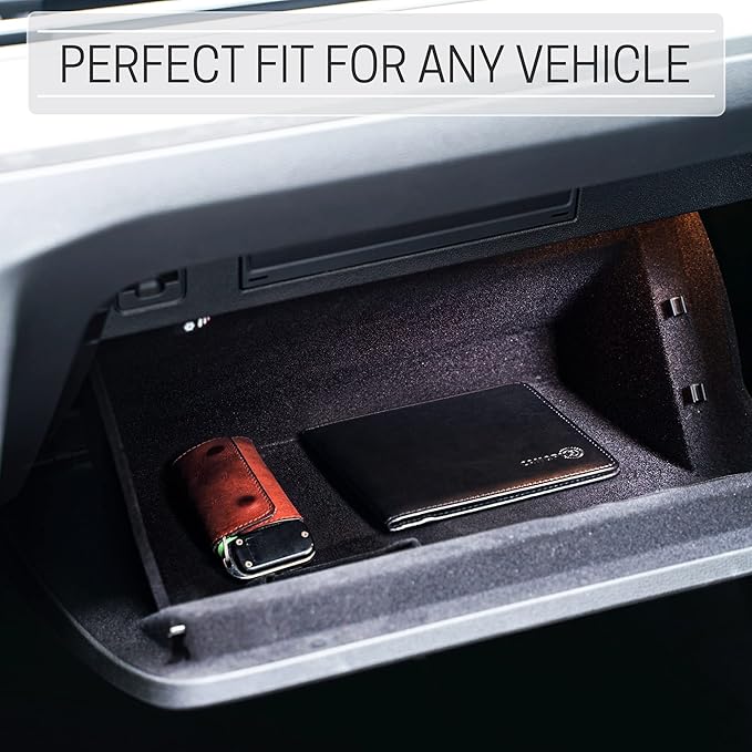CANOPUS Car Registration and Insurance Holder, PU Leather Card Holder, Vehicle - Image 6