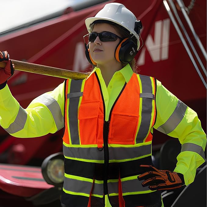 AYKRM 11 color High Vis Reflective Safety Vest - Image 5