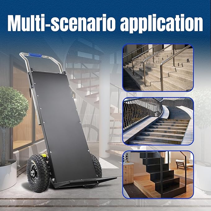 Electric Stair Climbing Dolly, Heavy Duty Cart 880lbs Capacity 1200W Motorized - Image 7