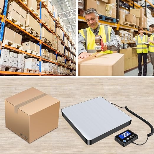 Shipping Scale, 440 lbs/0.35oz High Accurate Digital Postal Scale - Image 7