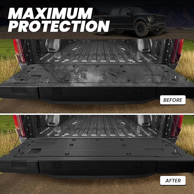 LASFIT Tailgate Mat for Ford F-150 2026 2025 2024 2023 2022 2021 Truck Tailgate - Image 5