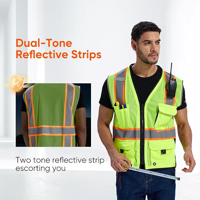 SRsafety High Visibility Vest, Security Vest - Image 2