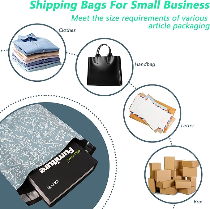 Poly Mailers 12x15.5 Inch 50 Pcs - Image 7
