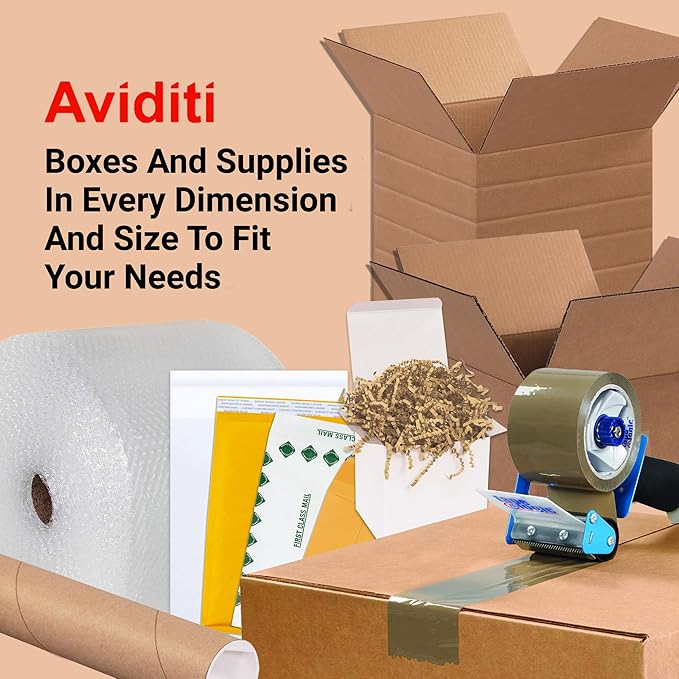 Aviditi Bubble Wrap Roll 1/2" x 24" x 50' Long Cushioning Wrap - Image 5