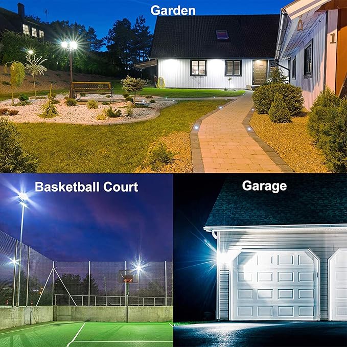 GLORIOUS-LITE LED Flood Lights Outdoor, 100W 10000LM Outside LED Work Light - Image 7