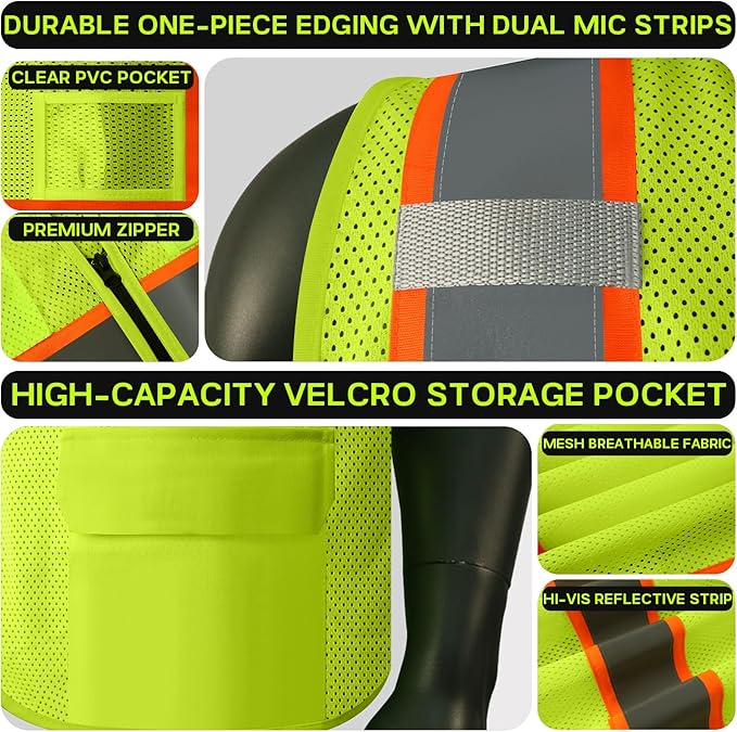 Safety Vest Customize Logo - Image 2