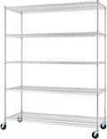 Trinity Basics TBFC-0931 5-Tier Adjustable Wire Shelving by TRINITY